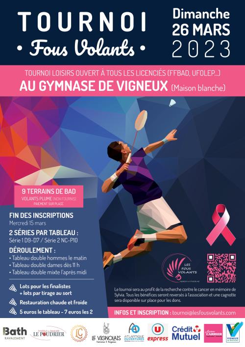 Tournoi loisirs Les Fous Volants 2023